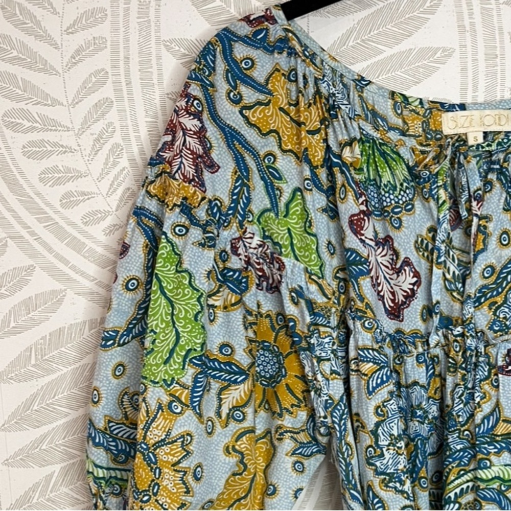 *EUC~SUZIE KONDI~BATIK MINI-DRESS Size Small - Picture 6 of 12